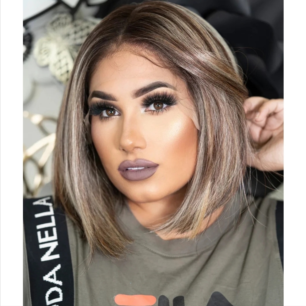 Lace Front Wig (Free Part)Free part wig